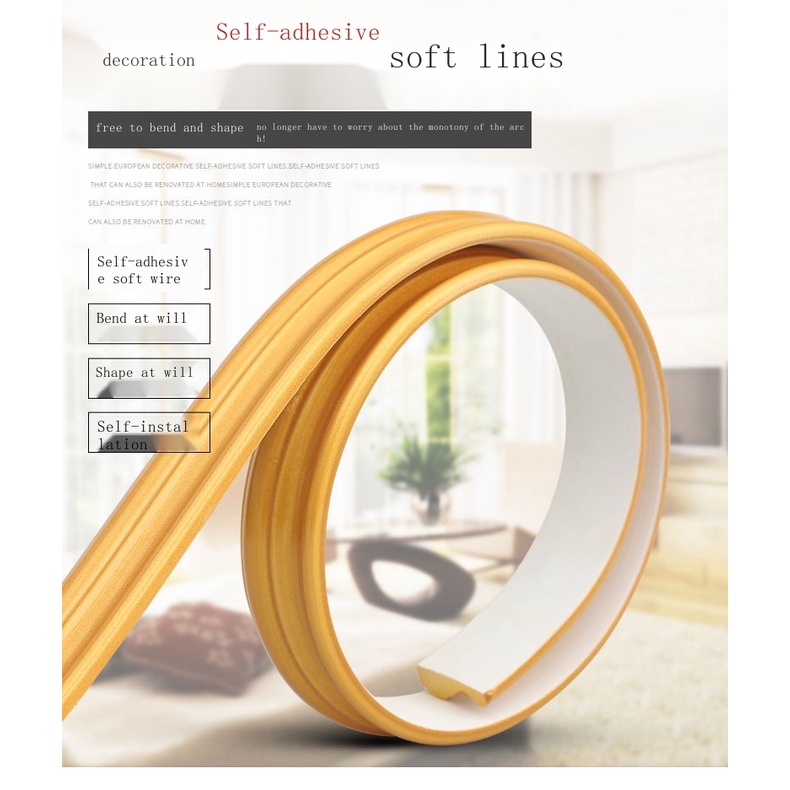 Giá Đỡ Giấy Viền Tường Trang Trí Phòng Tv