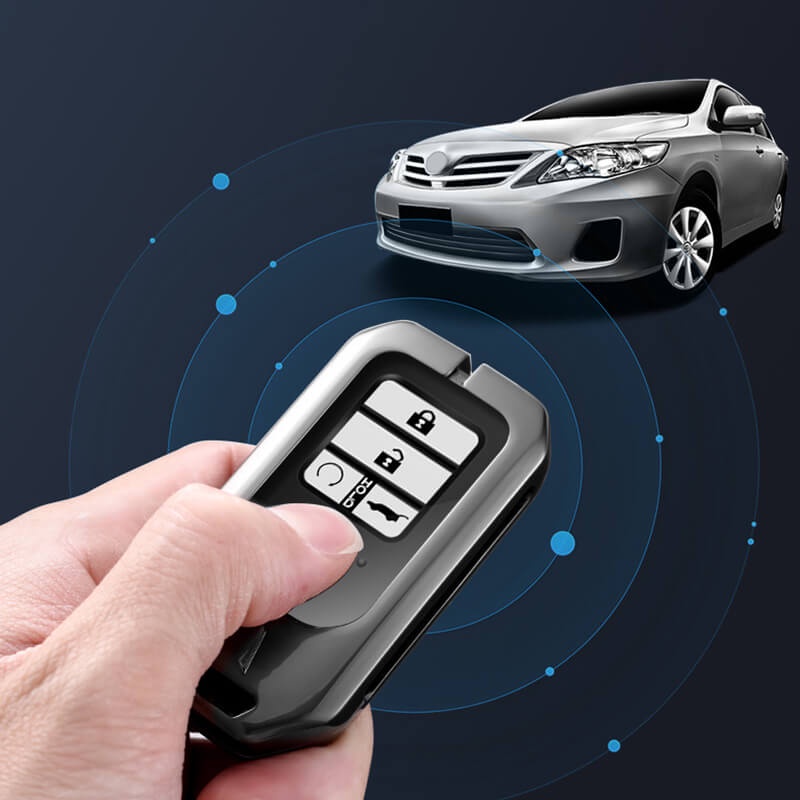 Vỏ Bọc Chìa Khóa Thông Minh Bằng Hợp Kim Kẽm Cho Honda All-New City / CRV / Accord / Civic FC 10Gen 2016-2022 HRV Jazz BRV