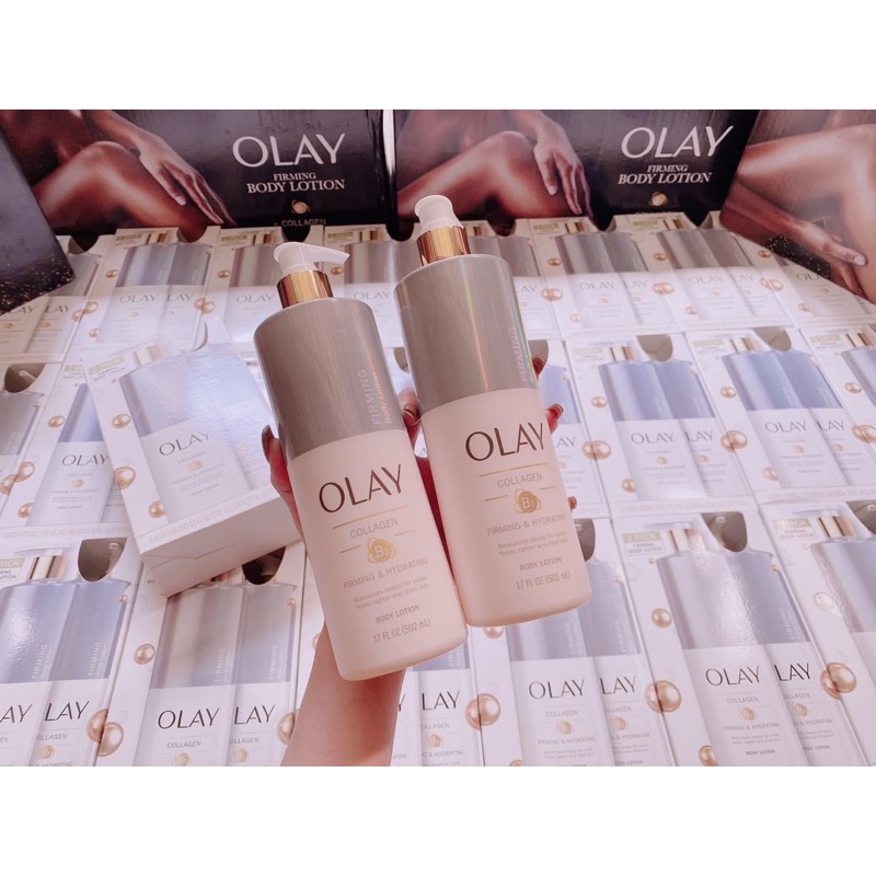 Sữa Dưỡng Thể Trắng Da Olay B3 Complex Collagen Hyaluronic Shea Butter Vitamin E 502ml Bản Mỹ | BigBuy360 - bigbuy360.vn