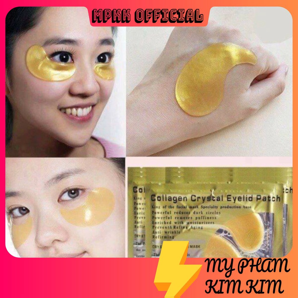 (THANH LÝ) Mặt nạ mắt Collagen vàng hàng mới