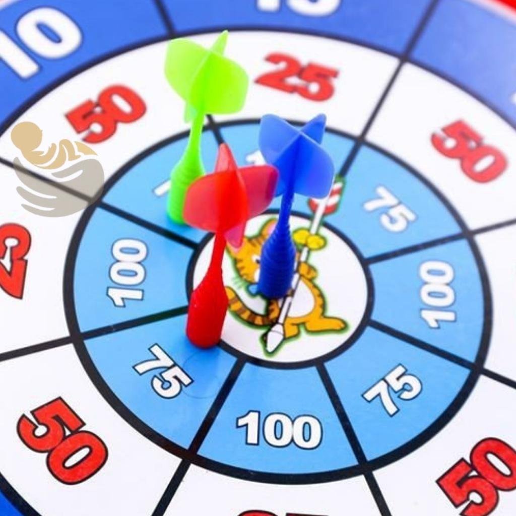 Đồ chơi phi tiêu nam châm 2 mặt cho bé cực yêu giúp bé tăng độ tập trung xả xì trét