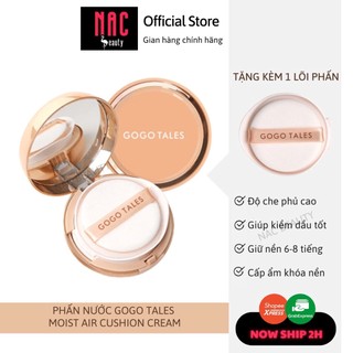 [Tặng thêm 1 lõi] Phấn nước Cushion Gogotales Moist Air GT171 - Gogo Tales - NAC beauty