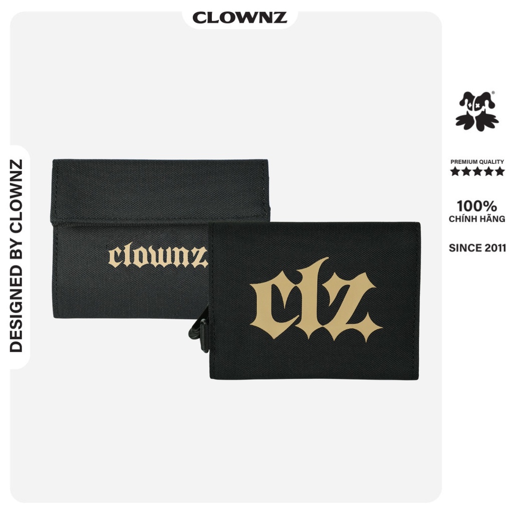Ví local brand Clownz Canvas Short Wallet