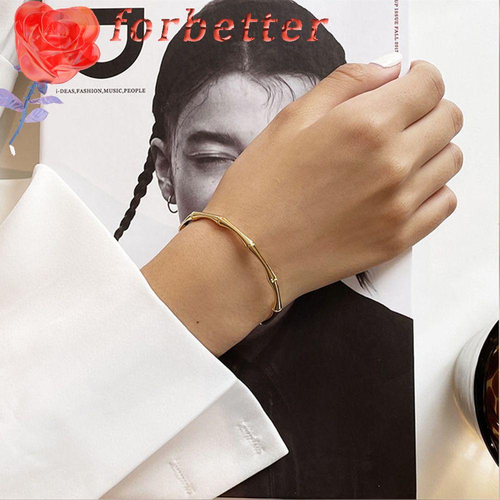 Vòng Đeo Tay Dạng Xoắn Bằng Hợp Kim Phong Cách Hip Hop Đơn Giản Dành Cho Nữ