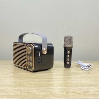 Loa Karaoke Bluetooth YS-104 Kèm 1 Micro Không Dây