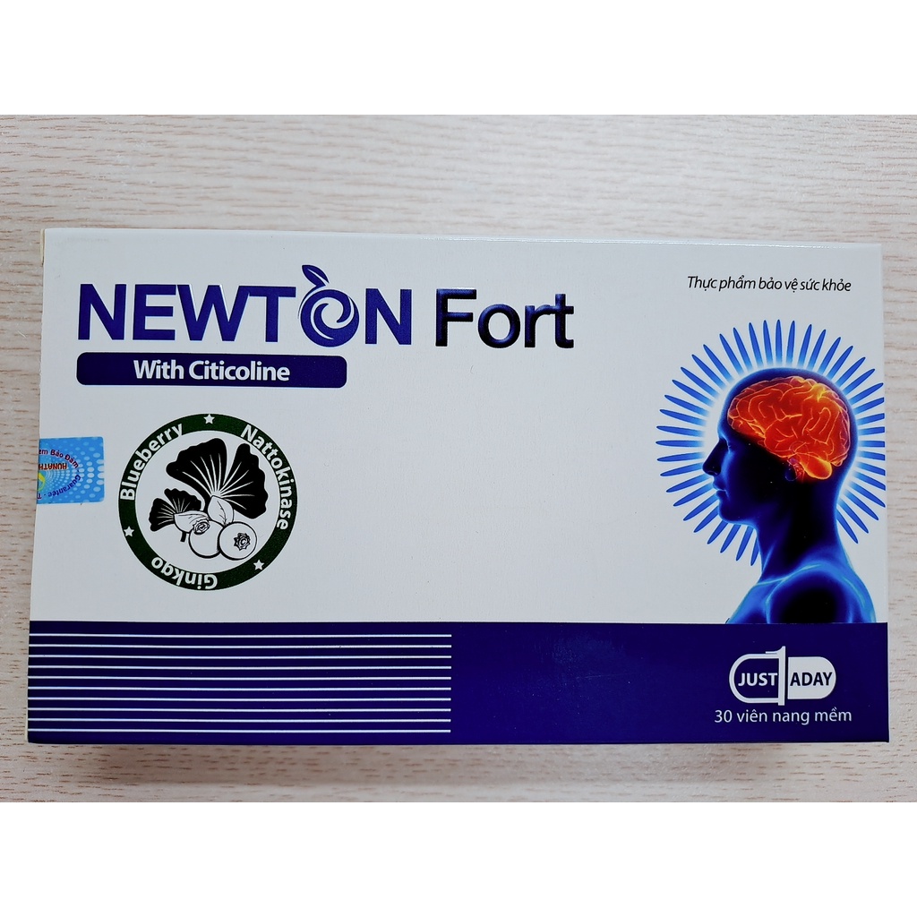 NEWTON FORT hộp 30 viên, giúp hoạt huyết,đau đầu tiền đình