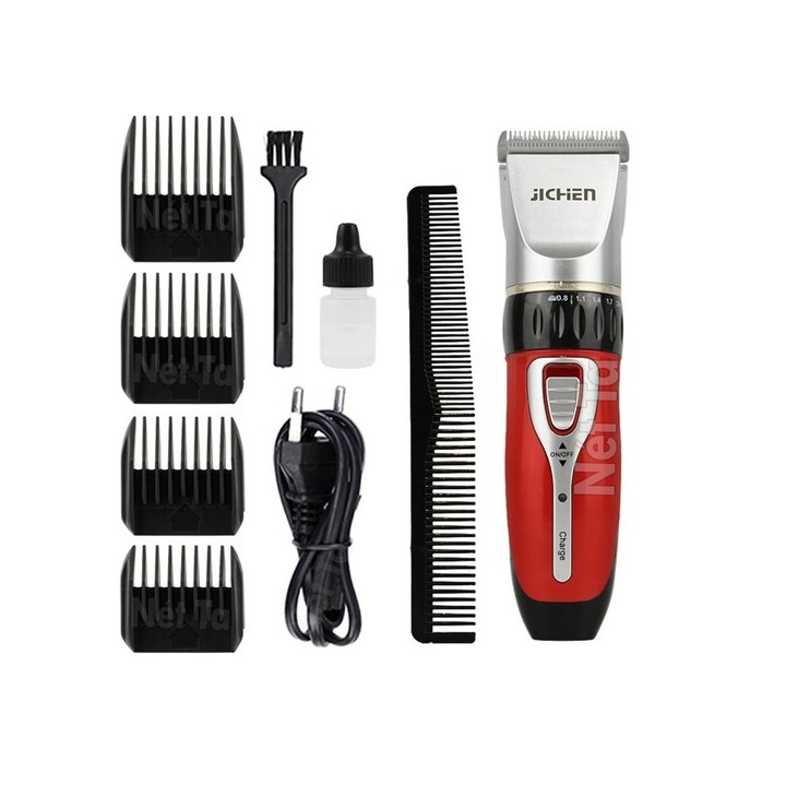 Tông Đơ Cắt Tóc Cho Bé Jichen - Máy Hớt Tóc Gia Đình Không Dây Tiện Lợi
