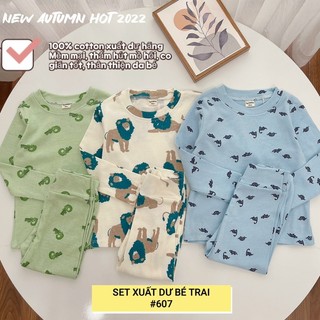 SET 3 BỘ XUẤT DƯ BÉ TRAI