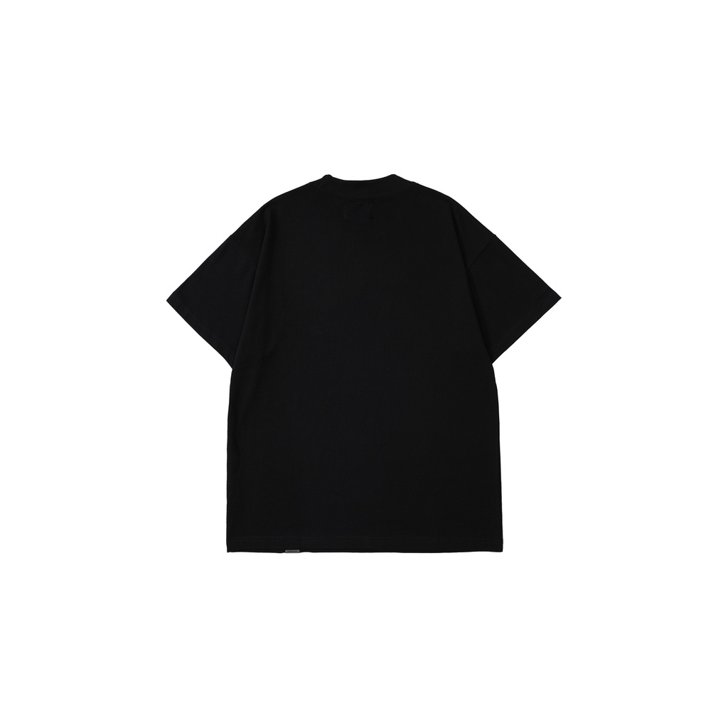 REP Abstract Dancer Slogan Print Short Sleeve RESENT T-shirt Retro High Street Couple Loose Cotton Half Sleeve