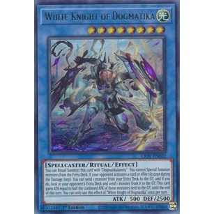 White Knight of Dogmatika LIOV EN032 Ultra Rare 1st Edition