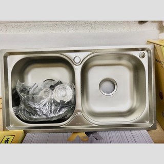 Chậu rửa bát  đôi cân (78*43)mm
