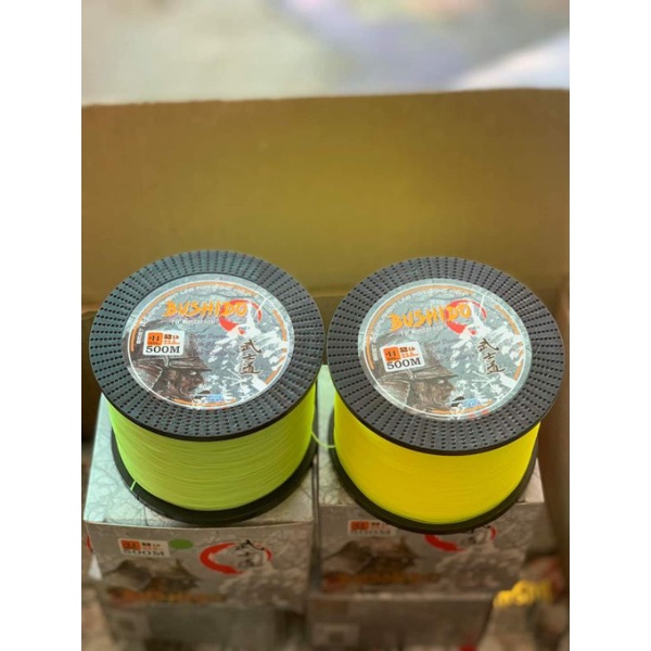 Cước Câu Cá BUSHIDO 500m Chuyên Câu Sông,Hồ,Biển ..Câu Giải Chất Lượng Tốt