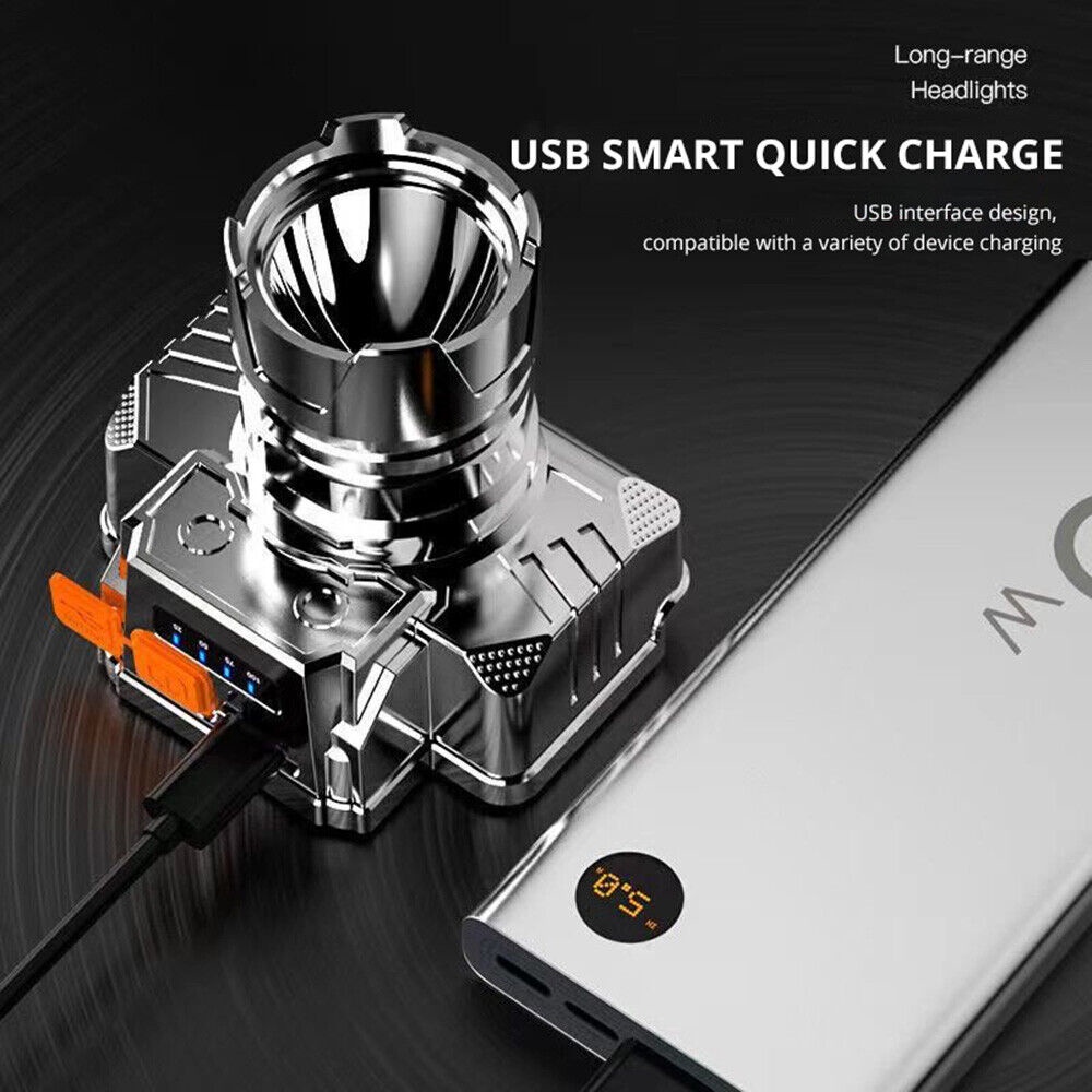 ❤Còn Hàng❤ Đèn Pin Đội Đầu 1800LM Chống Thấm Nước