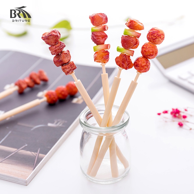 Bút bi thịt xiên thân thiện với môi trường thiết kế hình thịt cừu xiên sáng tạo cho học sinh nhân viên văn phòng