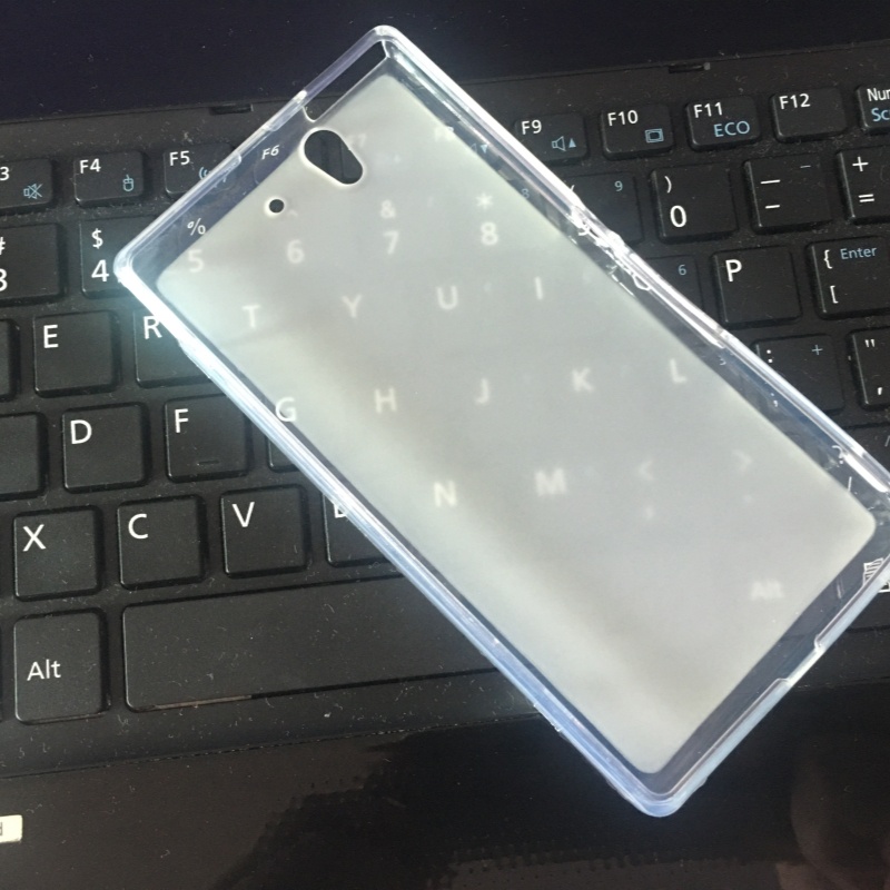 Ốp Điện Thoại Trong Suốt Phù Hợp Cho Sony Xperia Z L36H L36I C6603 / C6602 C6605