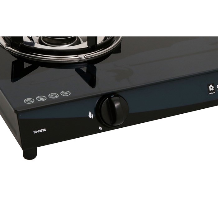 Bếp gas đôi Sakura SA-695SG hàng trưng bày đẹp mới 98-99% chính hãng 100% bảo hành 12 tháng