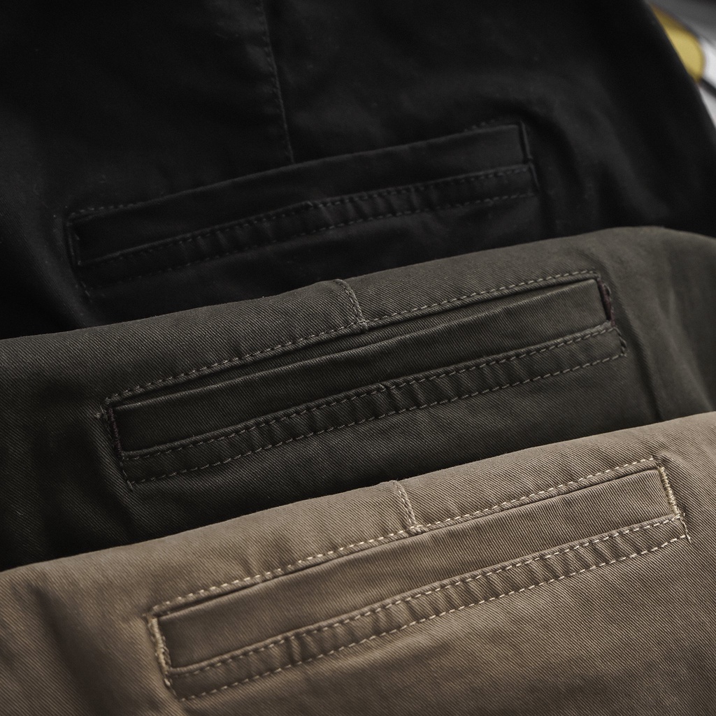 Quần kaki lưng thun bigsize nam < 140kg