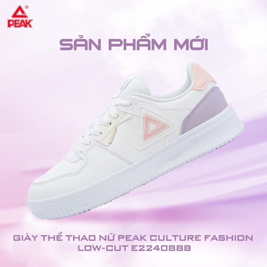 Giày thể thao nữ PEAK Culture Fashion Low-cut EW224088B