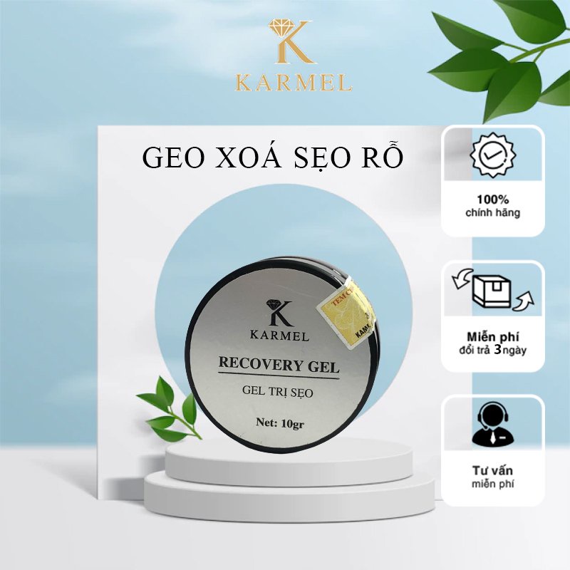 Gel Xóa Sẹo Rỗ, SẹoThâm, Sẹo Lồi, Sẹo phì đại giúp da tái tạo phục hồi - Recovery Gel Kamel (Karmel)