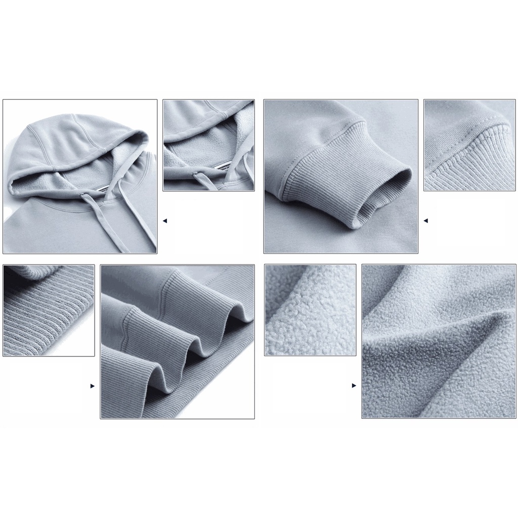 HOODIE REGULAR WEST FASHION BÔNG NỈ LÔNG CỪU ĐẸP TỪNG CHI TIẾT