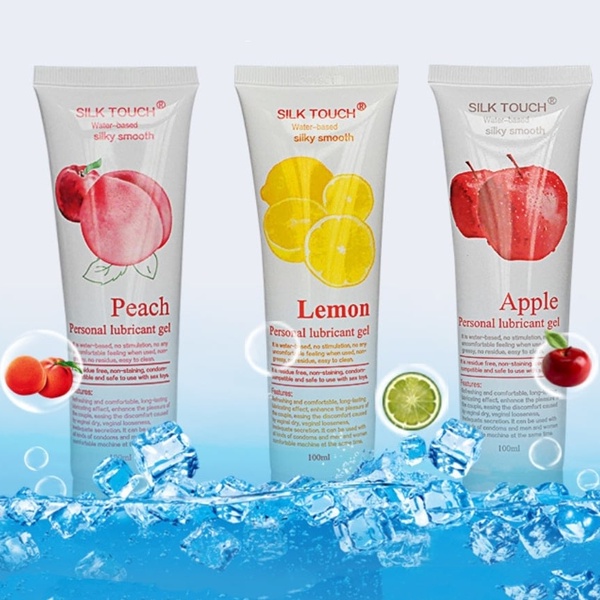 Gel bôi trơn Love Kiss, Hot Kiss, Silk Touch - Dòng gel bôi trơn hương trái cây, gốc nước tăng khoái cảm. Chính Hãng