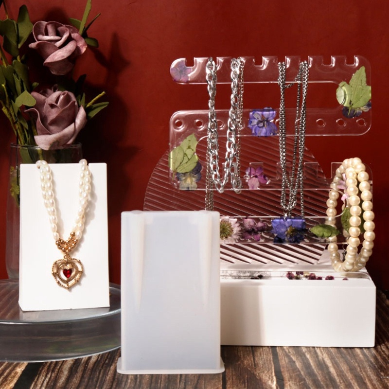 Khuôn Silicon Làm Giá Đỡ Trưng Bày Trang Sức