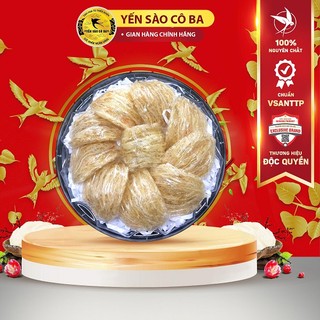 Hồng Yến Tinh Chế Sợi [Hộp 50/100 Gram] [Có Quà Chưng ] Yến Sào Cô Ba- Nguyên chất 100% Không Tẩm Đường