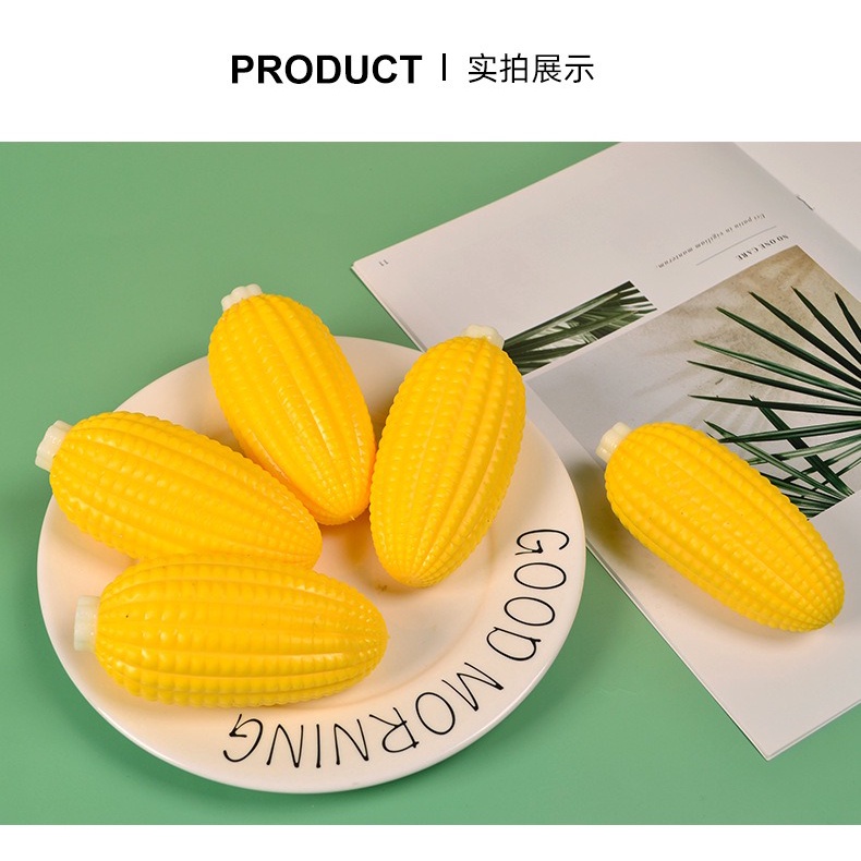 Squishy hình BẮP NGÔ CHÍN VÀNG đồ chơi slime slam