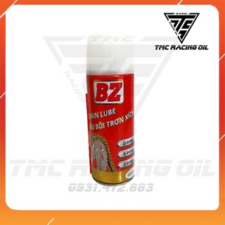 Xịt dưỡng sên BZ Chain Lube 450ml hàng Chính Hãng, đậm đặc , ko văng