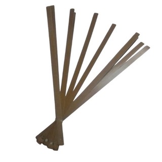 ( Bó 10 cây ) Cây , Que cạo lưỡi Inox - Dạng que thẳng 18cm