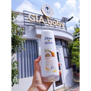Dầu xả Dove Úc dừa nghệ 320ml
