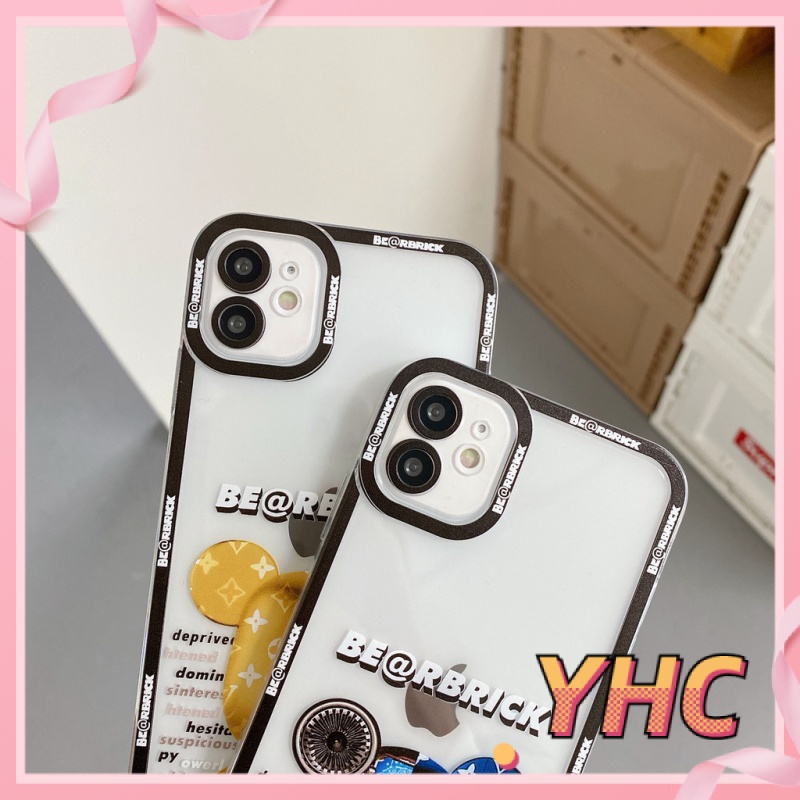 ốp iphone In Hình Gấu Hoạt Hình tương thích iPhone 6s 6splus 7 7plus 8 8plus X XS 11 12 Pro Max Plus Promax-2071