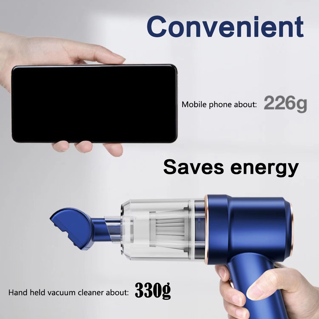 Máy Hút Bụi 4 Trong 1 Không Dây 15000PA 50000RPM