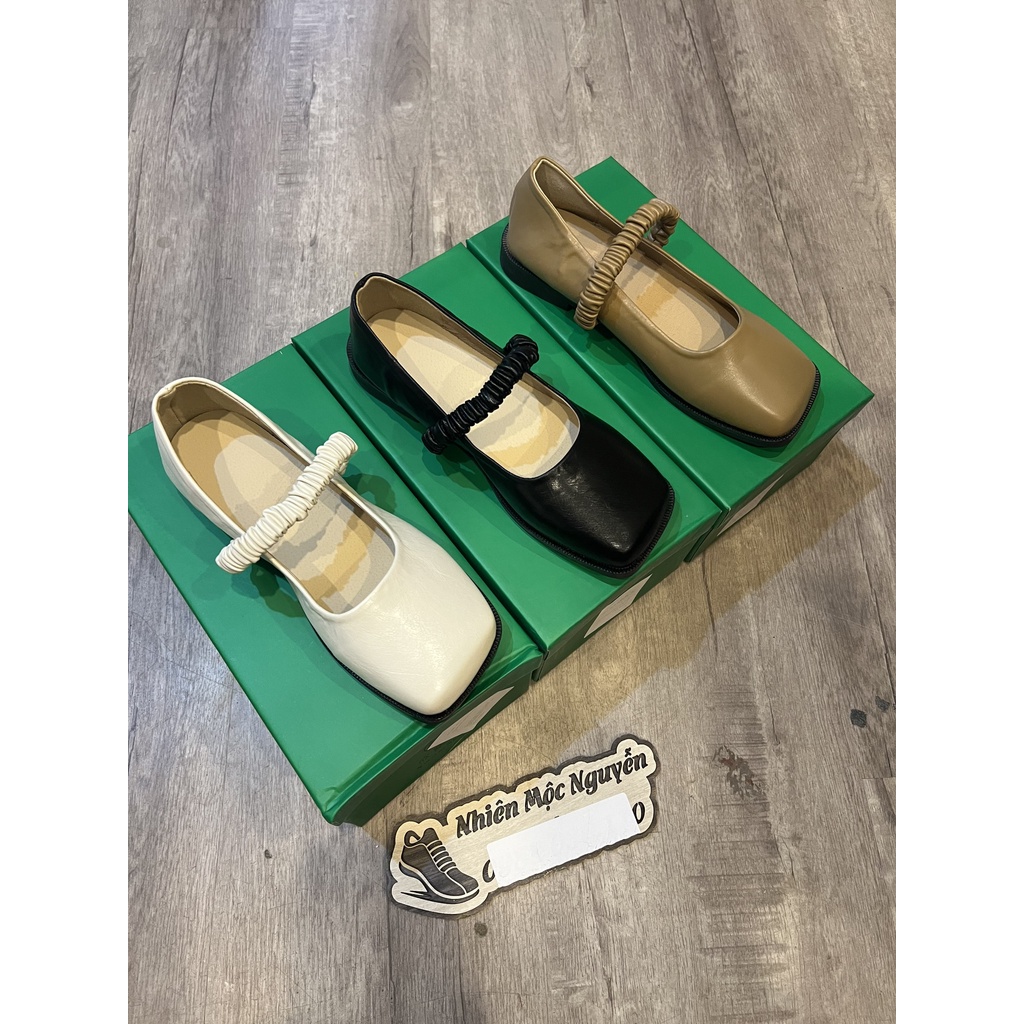 Giày búp bê nữ giày bệt hàng QCCC đế siêu dẻo bền quai ngang nữ tính phong cách Hàn Quốc