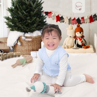 Áo Ghile 2 lớp nhà Luxry vải sợi tre mềm mịn cho bé từ 9 tháng đến 5 tuổi 9-23kg