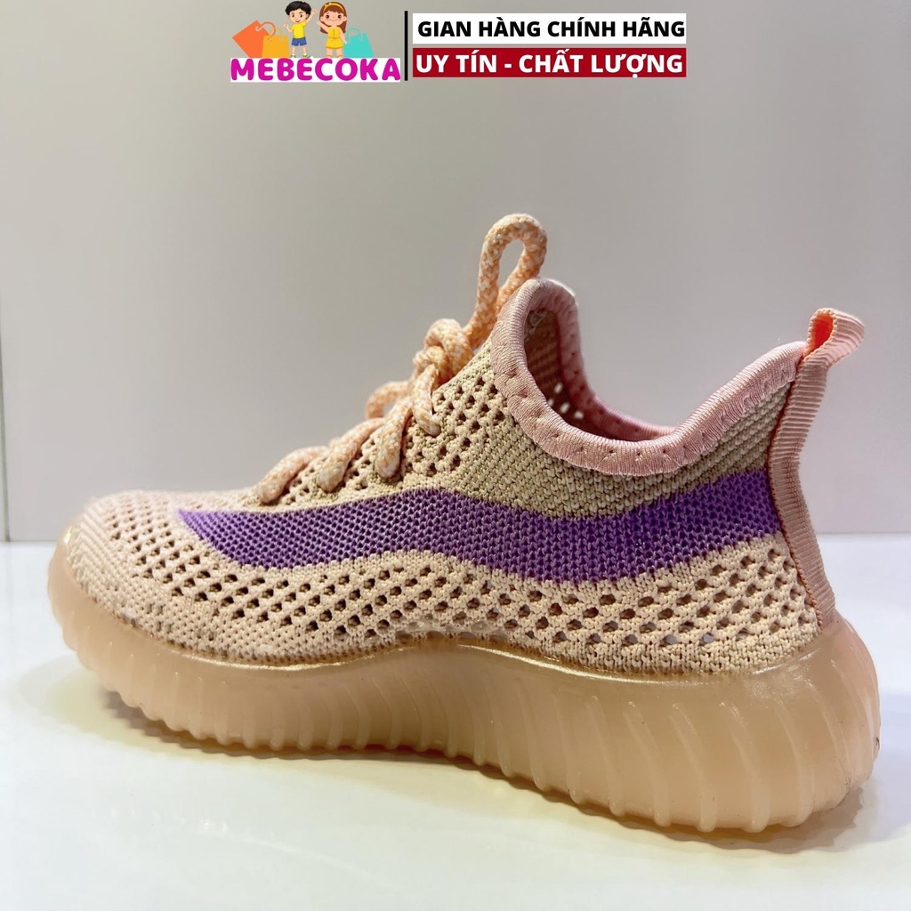 Giầy lười cho bé Trai bé Gái cổ chun đế bệt phong cách Cavas chống trơn trượt MB5