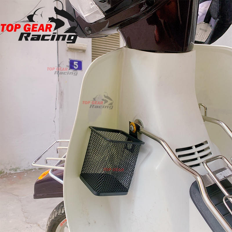 Giỏ Hông Xe Máy Vuông Tròn 9cm Tiện Dụng