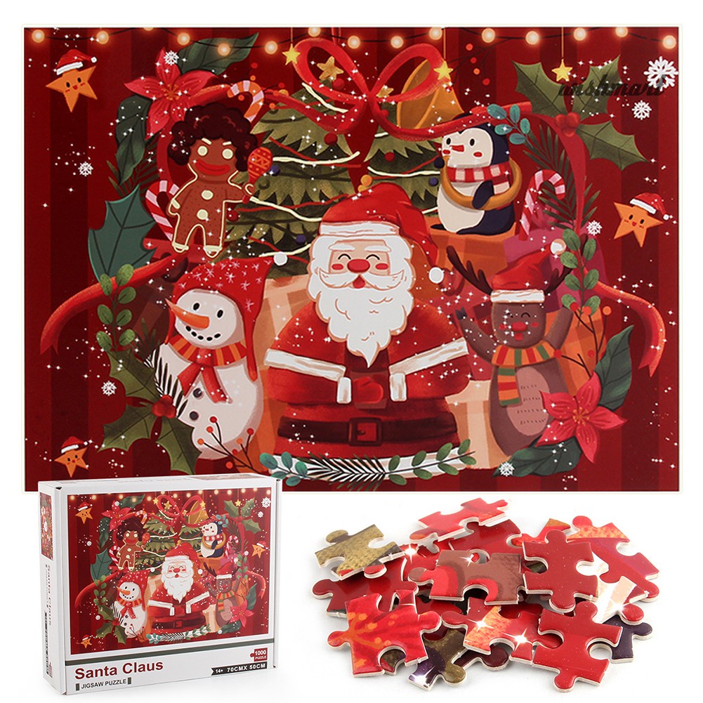 Bộ Đồ Chơi Ghép Hình 1000 Mảnh Hình Ông Già Noel