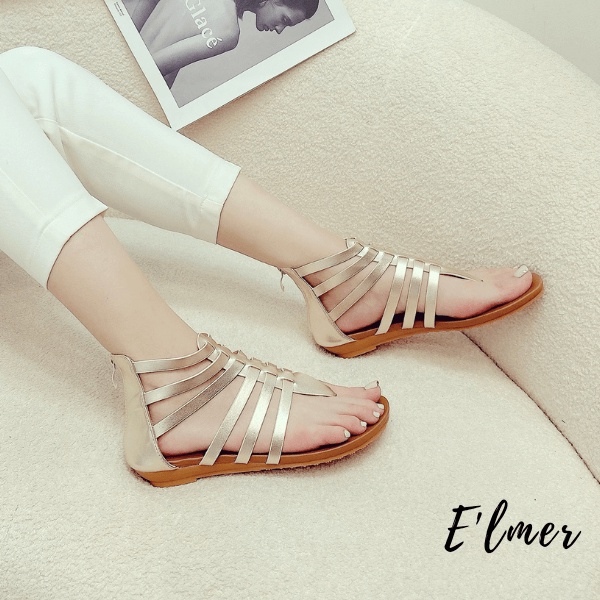 Giày Sandal Nữ Chiến Binh 3075-17 Elmer