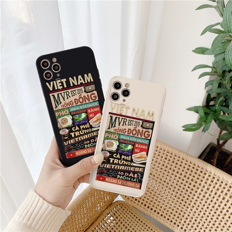 Ốp lưng iphone Văn hóa Việt Nam cạnh vuông dẻo ip 6/6splus/7plus/8/8plus/xr/xs/12/13/14pro/max/plus/promax tr533