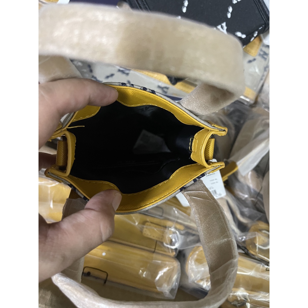 Túi MLB Monogram Handphone Crossbag Newyork Yankees - Túi MLB Đeo Chéo Đựng Điện Thoại Xuất Dư