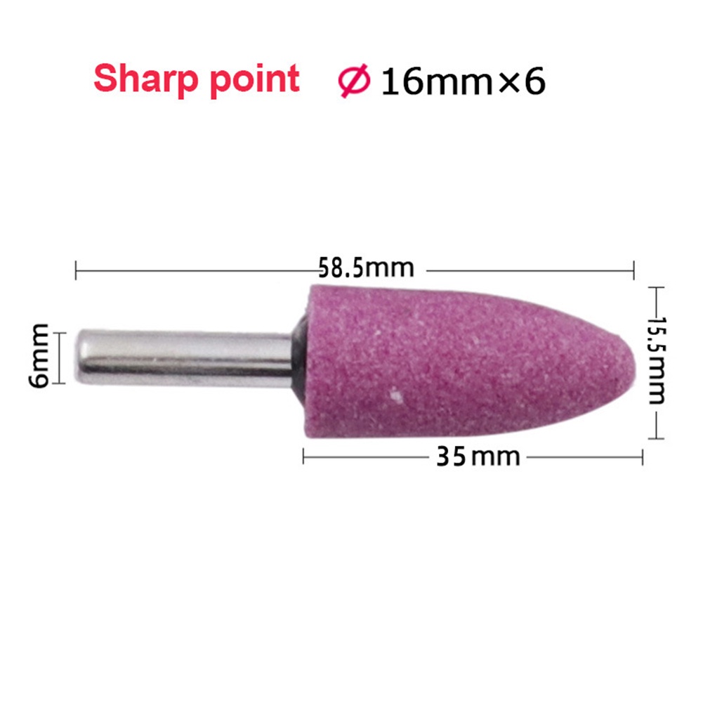 Đầu Mài Đá Corundum Hình Nón Chất Lượng Cao