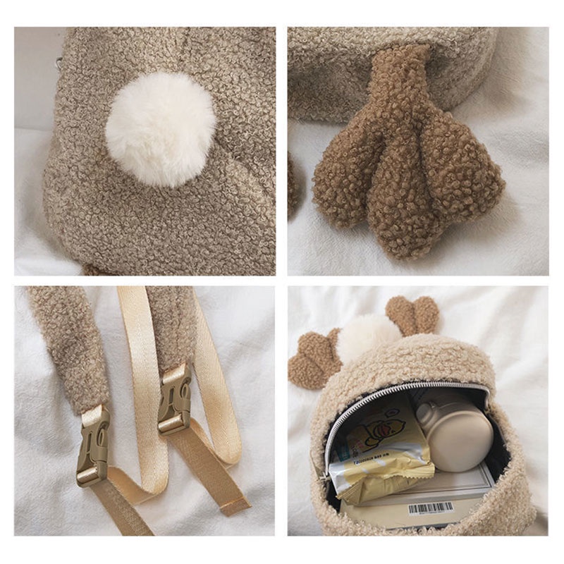 Ba lô YAZHOULONG vải bông dễ thương thời trang thu đông dành cho nữ