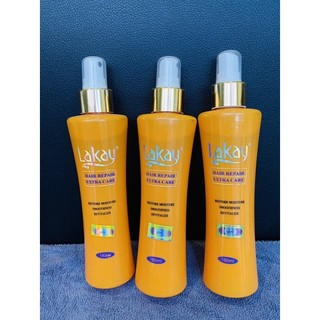 Xịt dưỡng đạm Lakay, phục hồi tóc hư tổn 180ml