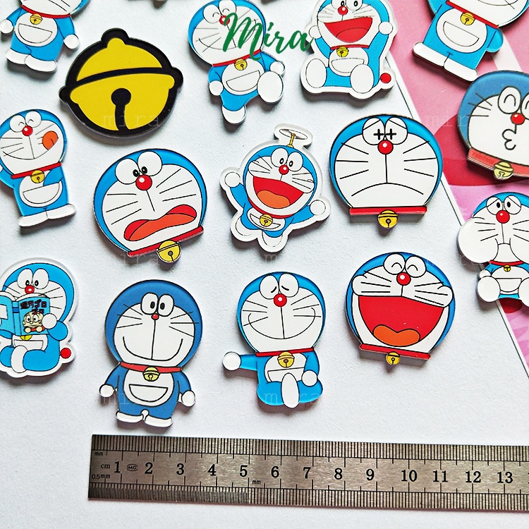 Nam Châm Tủ Lạnh Doremon, Doraemon Trang Trí, Decor Bàn Học,  Bàn Làm Việc, Đính Note MIRA-3D67912