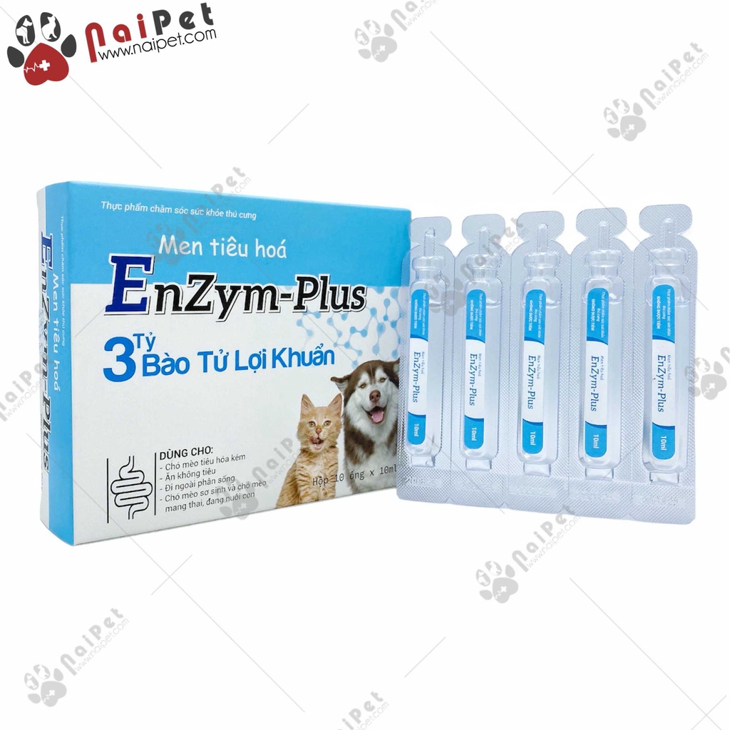 Men Tiêu Hóa Cho Chó Mèo EnZym-Plus