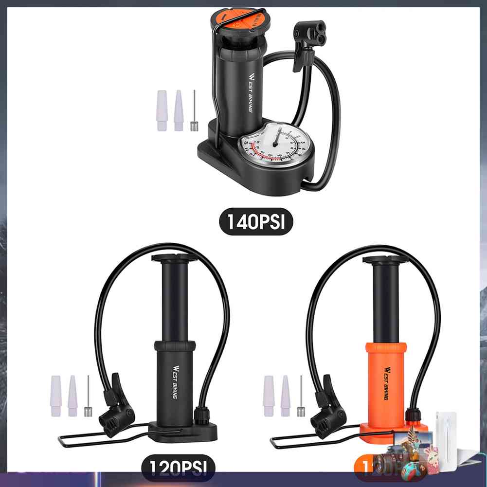 Ống Bơm Hơi Mini Di Động Tiện Dụng Cho Xe Máy / Xe Đạp