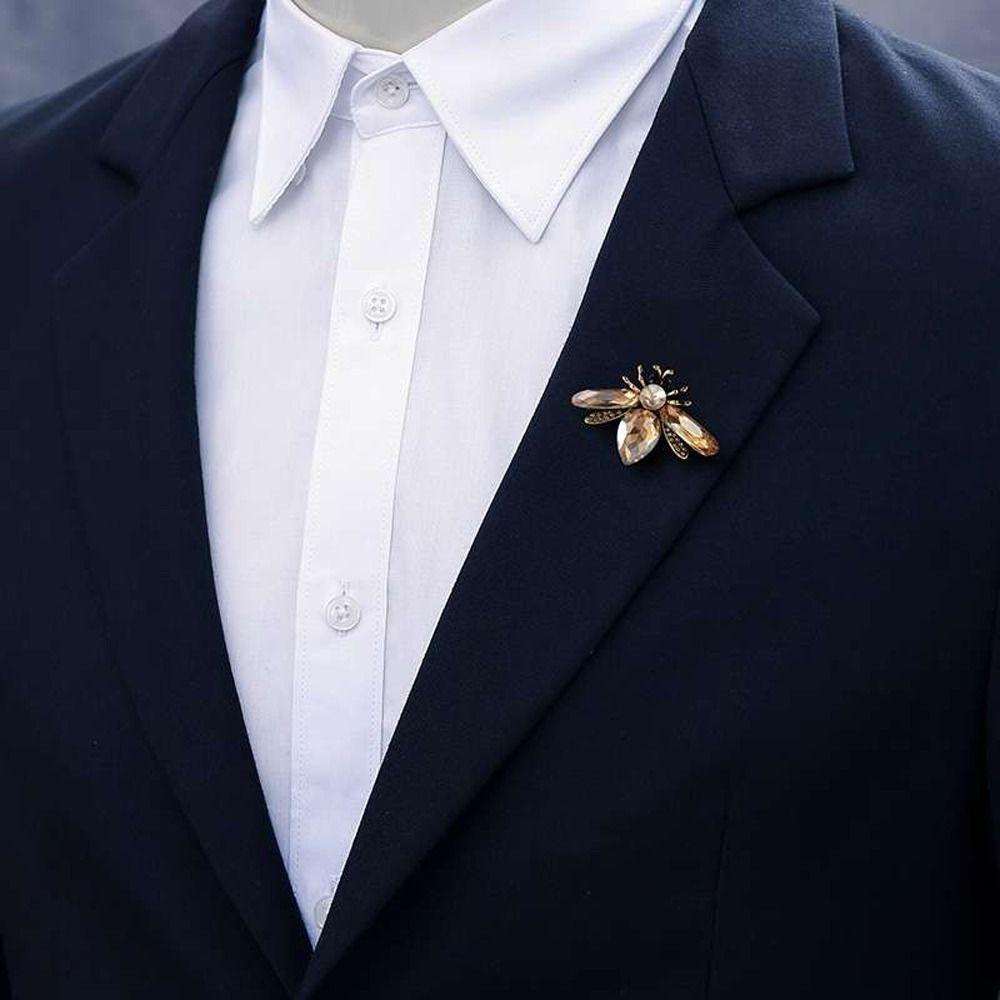 Ghim Cài Áo Hình Chú Ong Phong Cách Cổ Điển Dễ Thương Dành Cho Nữ|Phụ Kiện Quần Áo Chất Lượng Cao