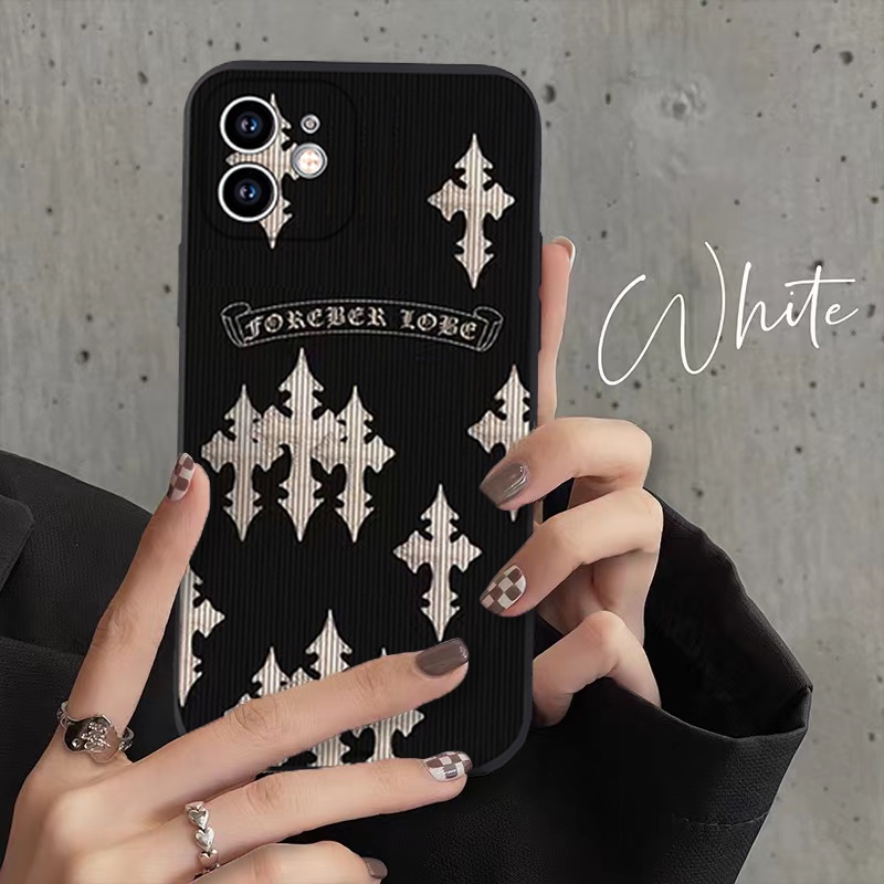 Ốp Điện Thoại iphone Sang Trọng Trái tim Ch.rome cho 13/14/pro/max/plus/6/6splus/7/7plus/8/8plus/x/xr/xs/11/12/pro/max