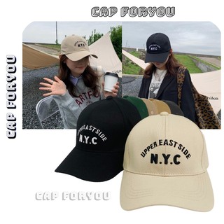 Mũ lưỡi trai cao cấp chất liệu kaki chữ nyc, nón kết thời trang cap foryou phong cách hàn quốc